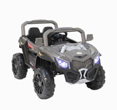 صورة سيارة جيب للاطفال كهربائية 2026 - رصاصي